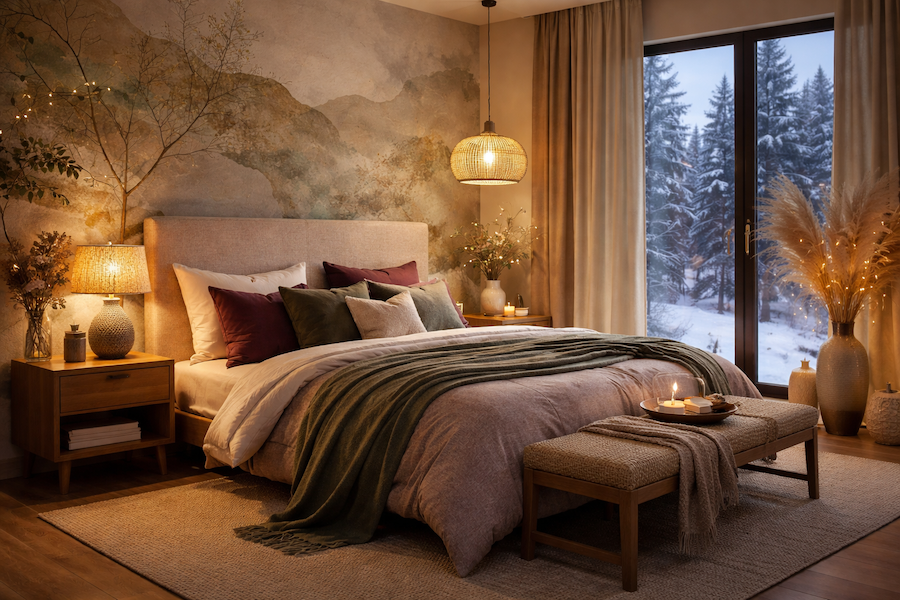 Тренды 2026: какими будут модные спальни в новом сезоне