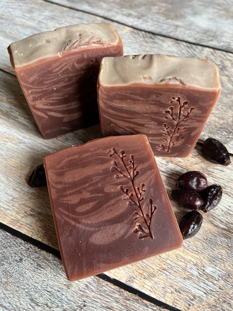 Мыло «Горный шиповник» 2024 год.