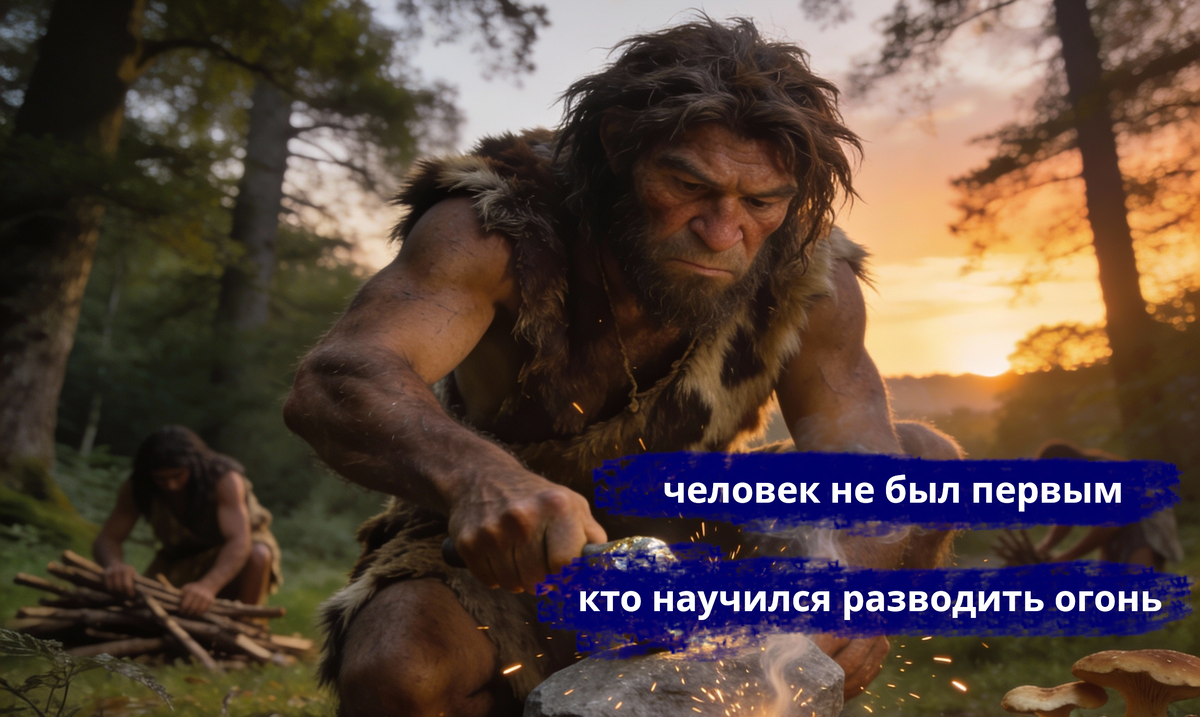 Реконструкция: неандертальцы добывают огонь с помощью пирита и кремня 400 000 лет назад