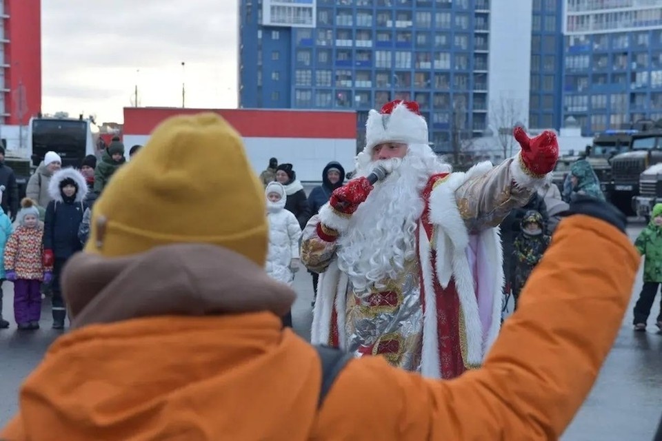    Праздник в преддверии Нового года состоялся для детей росгвардейцев в Москве. Фото: пресс-служба ГУ Росгвардии