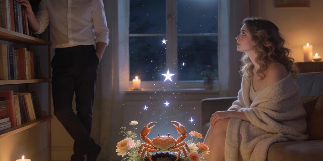 🌙 Дева (муж) и Рак (жена): когда разум и чувства создают чудо