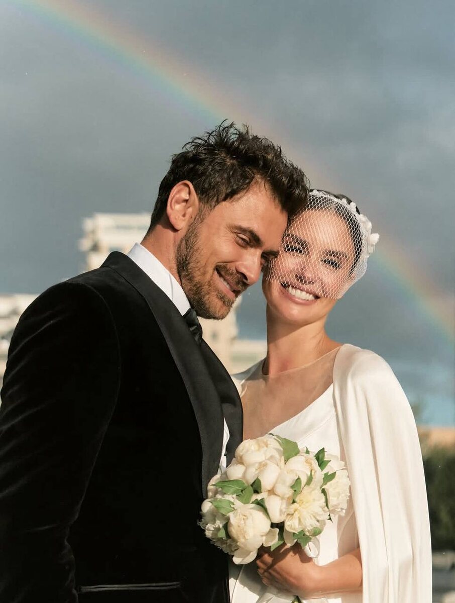 Свадьба Агаты Муцениеце и Петра Дранги. Фото: соцсети 