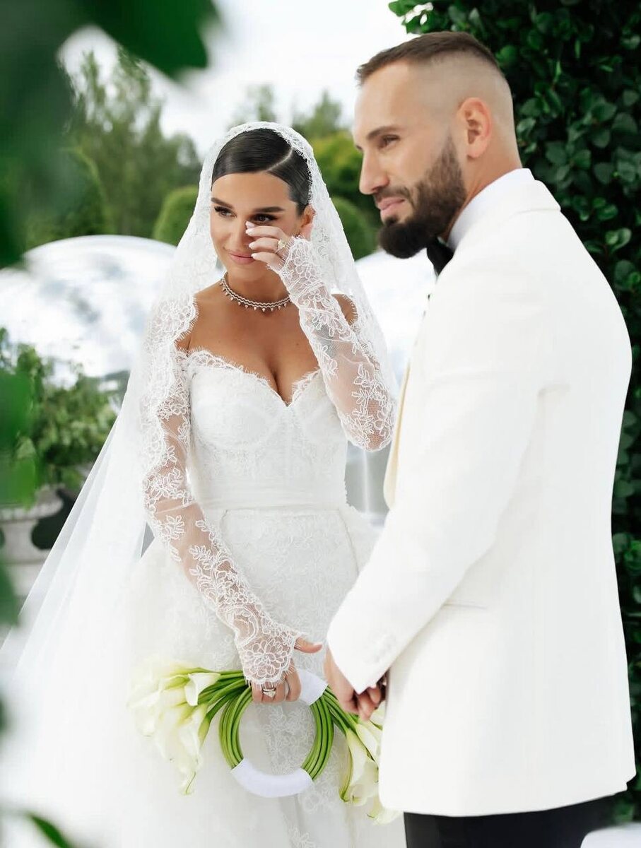 Свадьба Ксении Бородиной и Николая Сердюкова. Фото: соцсети