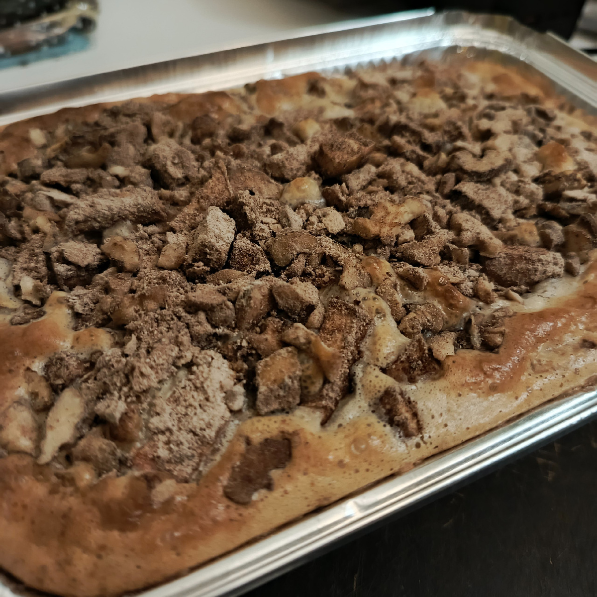 Штрейзель яблочный