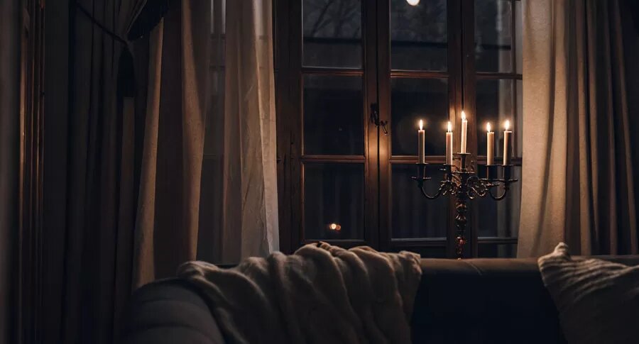 Как сочетать свечи с тканями