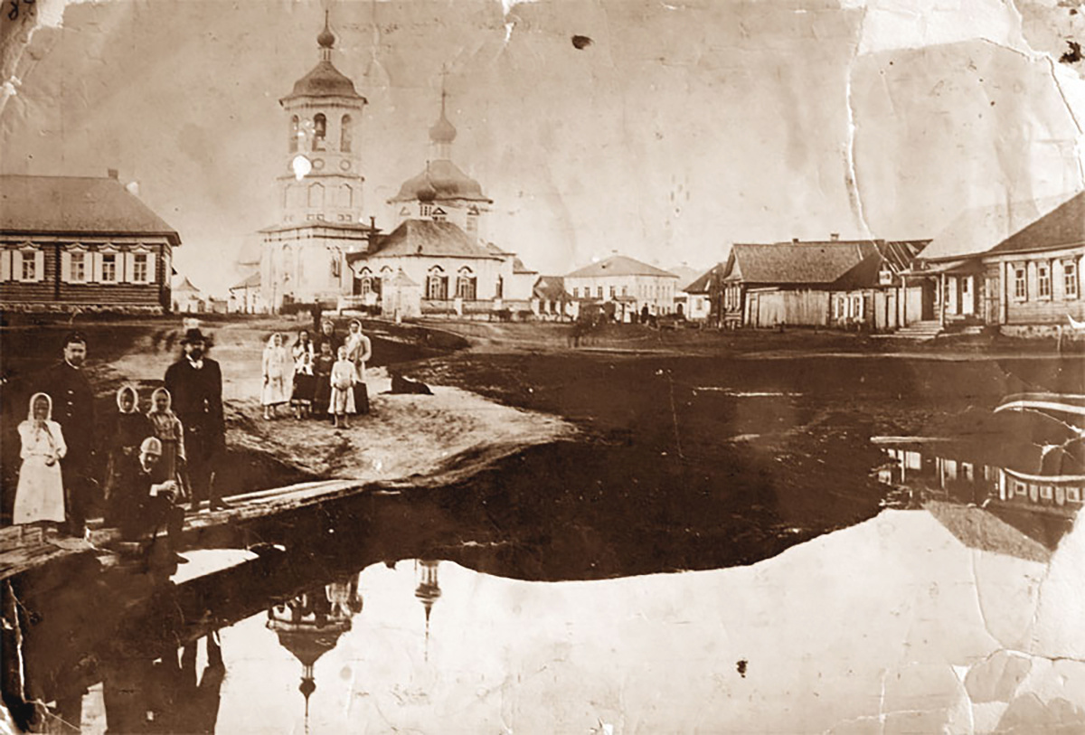 Храм Рождества Богородицы в Торопце, 1900-е г.; фото из интернета