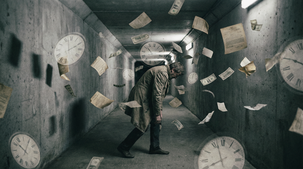 Ты платишь собой. Каждая минута твоего времени нарезана на ломтики и продана: банку, начальнику, чувству долга. А что осталось тебе?