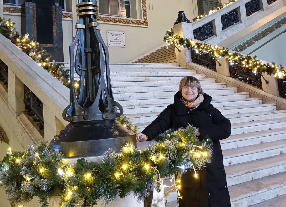 Наярядный витебский вокзал в Санкт-Петербурге