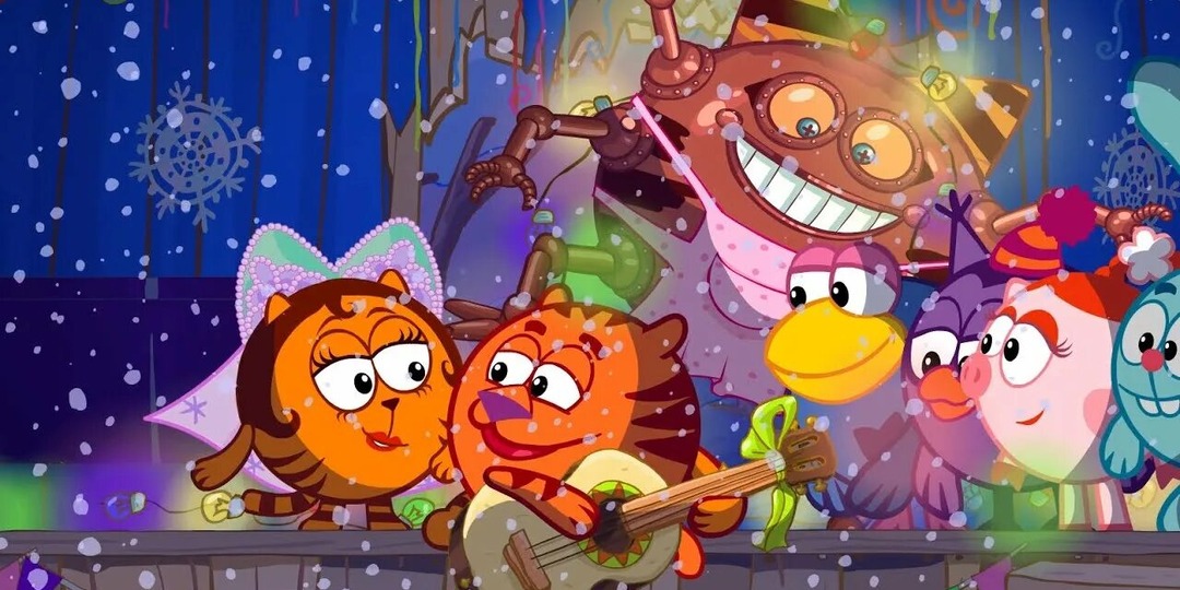 Новогодние серии смешариков: от худшего к лучшему(1 часть)