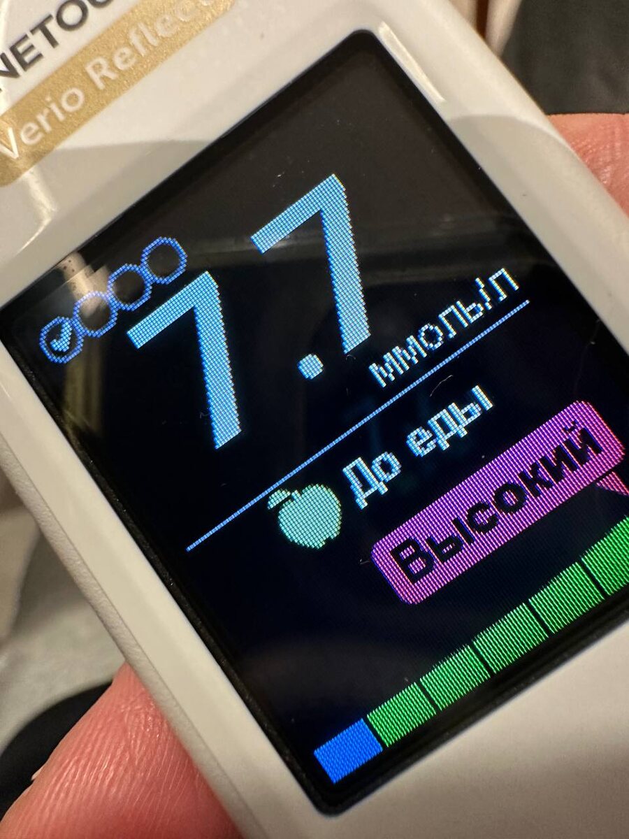 Первый замер - очень даже приличный! Новичкам же везет:)