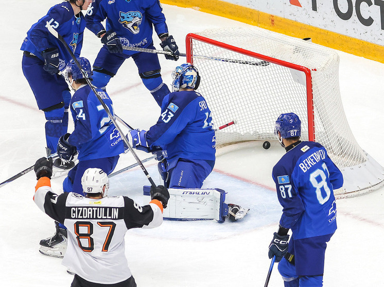     Реализация и Дорожко: хабаровский «Амур» в Астане уверенно обыграл «Барыс». Фото: ХК "Барыс"