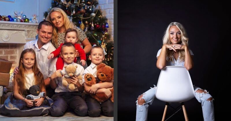    Семья Мальковых до судьбоносных перемен.