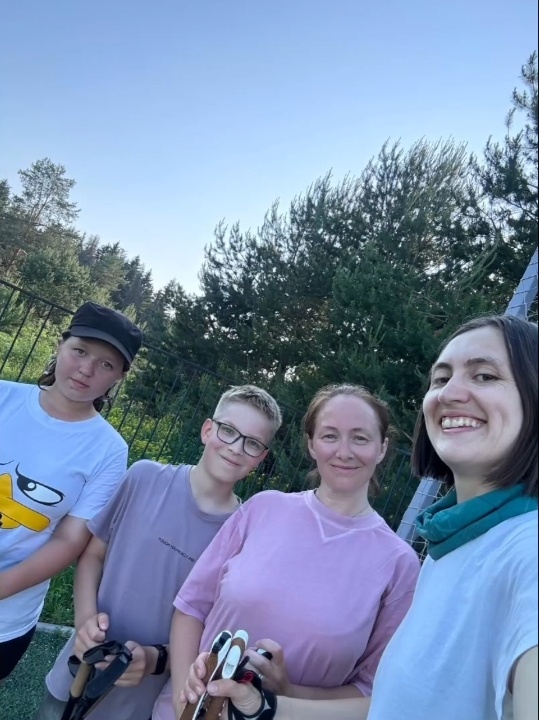 После одной из летних тренировок (на этом фото день, когда было очень жарко тренироваться)