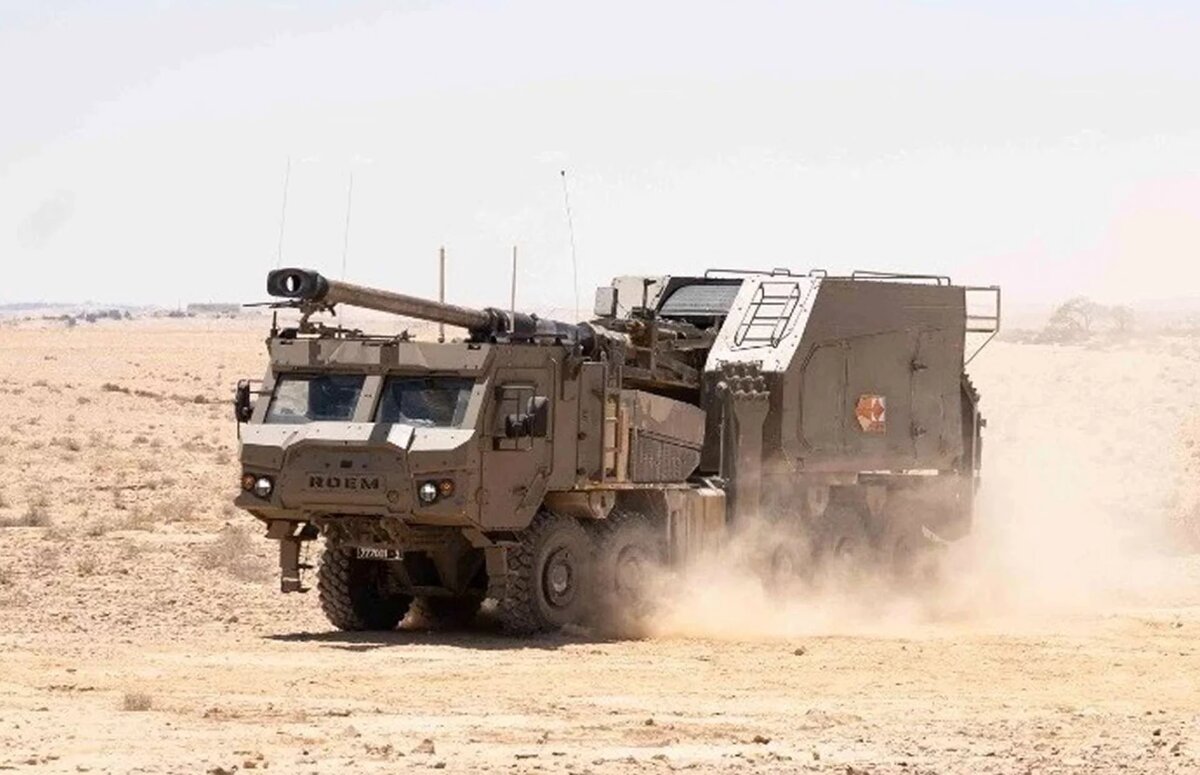 Израиль начал перевооружение на самоходные артиллерийские установки «Сигма 155 Роем». Фото: Elbit Systems