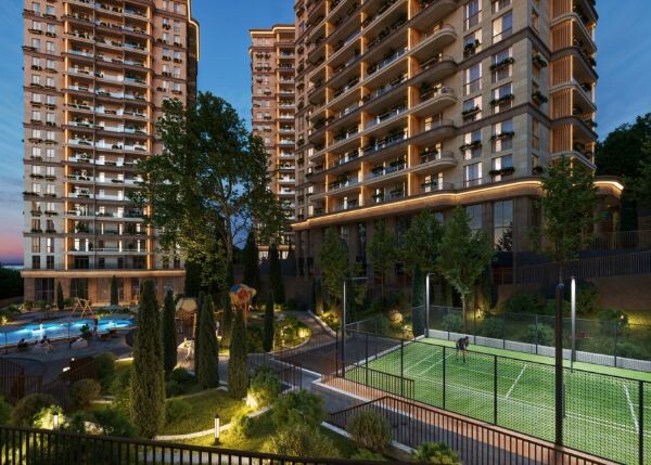 На территории жилого комплекса будет подогреваемый бассейн