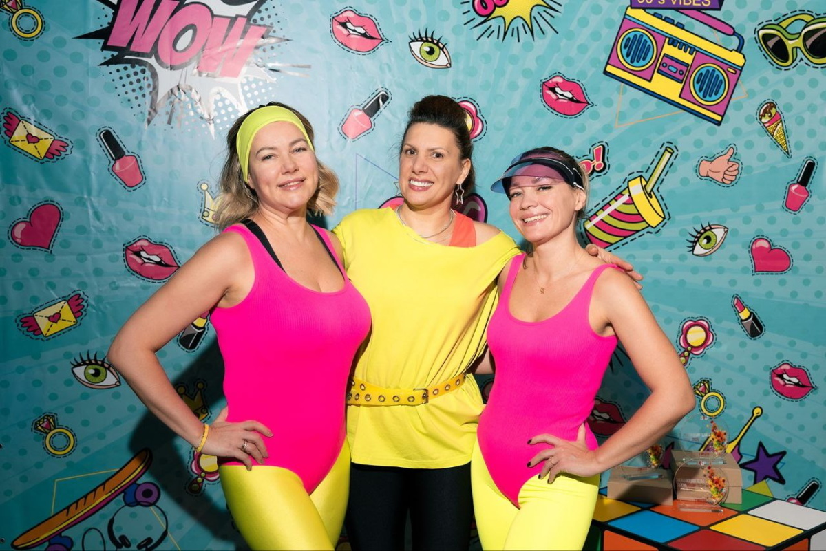 Марафон «Революция тела» Self Club. Фотосессия в стиле 1980-х годов