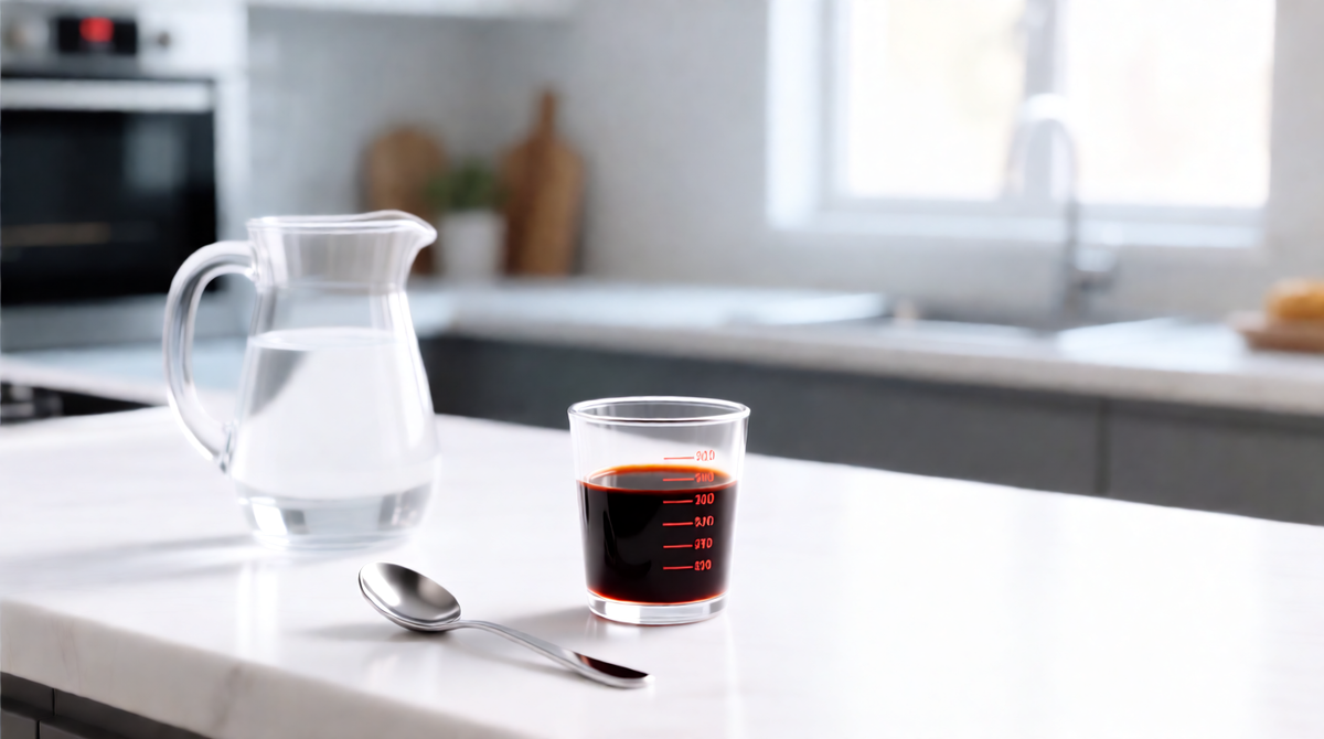 Соевый соус и вода для разбавления