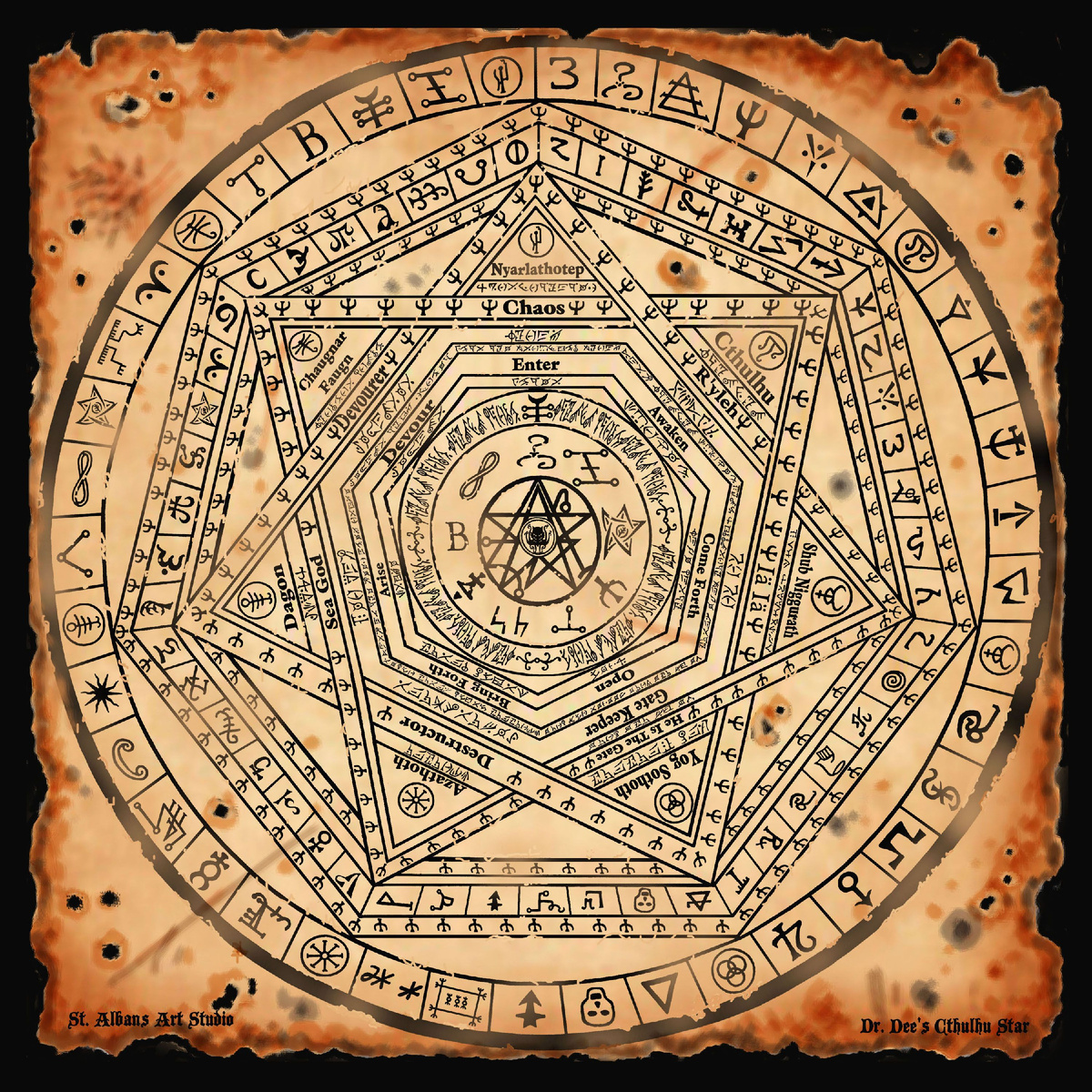 Подробная схема трансмутации... или какая-то абракадабра