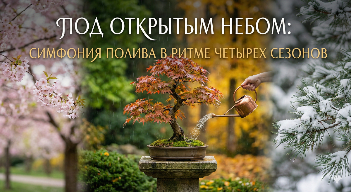 Под открытым небом: Симфония полива в ритме четырех сезонов