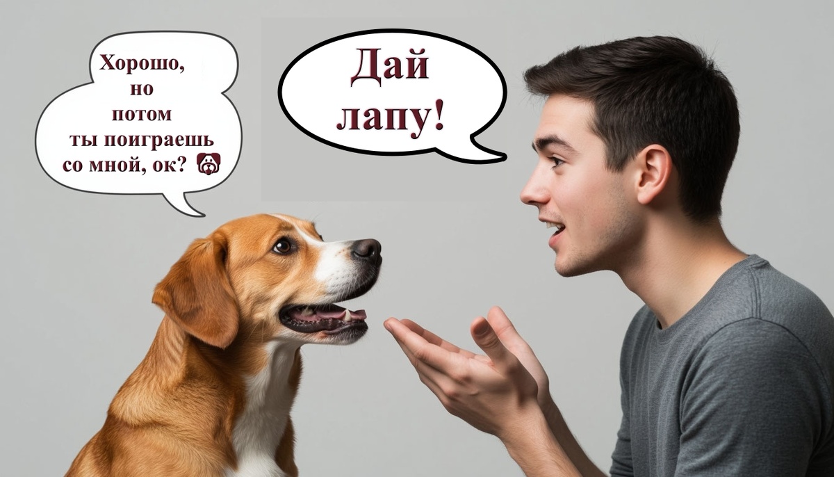 Диалог с питомцем: что на самом деле он хочет сказать? 🗣️