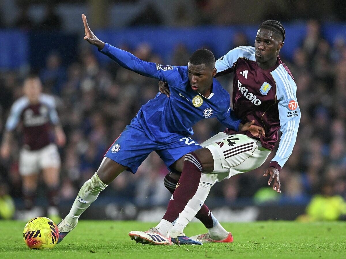    Эпизод матча "Челси" - "Астон Вилла" | © Getty Images / Vince Mignott/MB Media