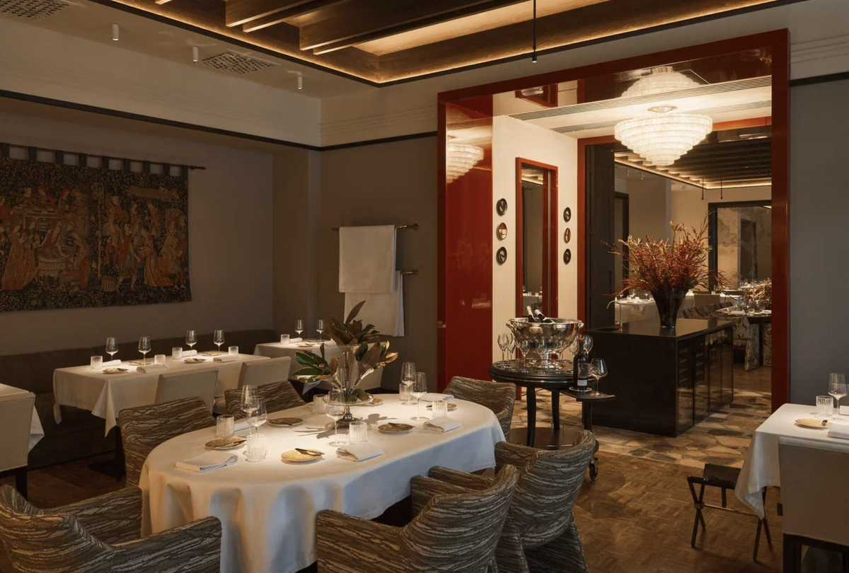 Интерьер ресторана, фотография взята из официального источника ресторана Bergamot