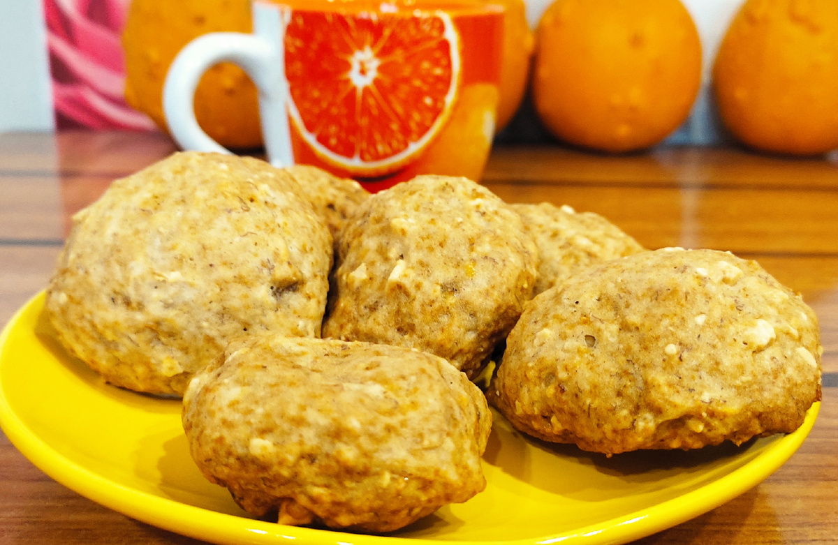 Банановое печенье 