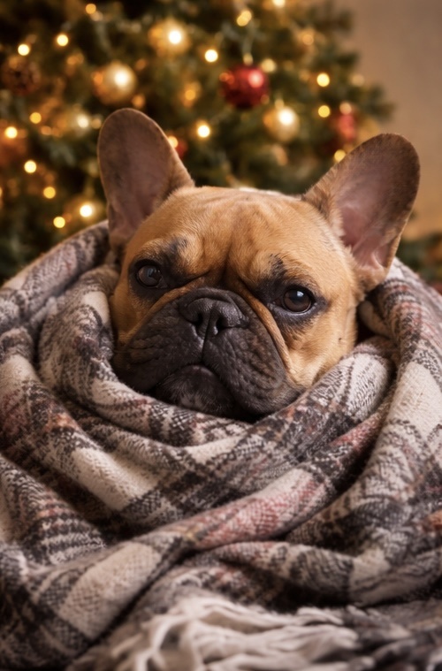 Новогодний фотосет с Джери вышел успешным)