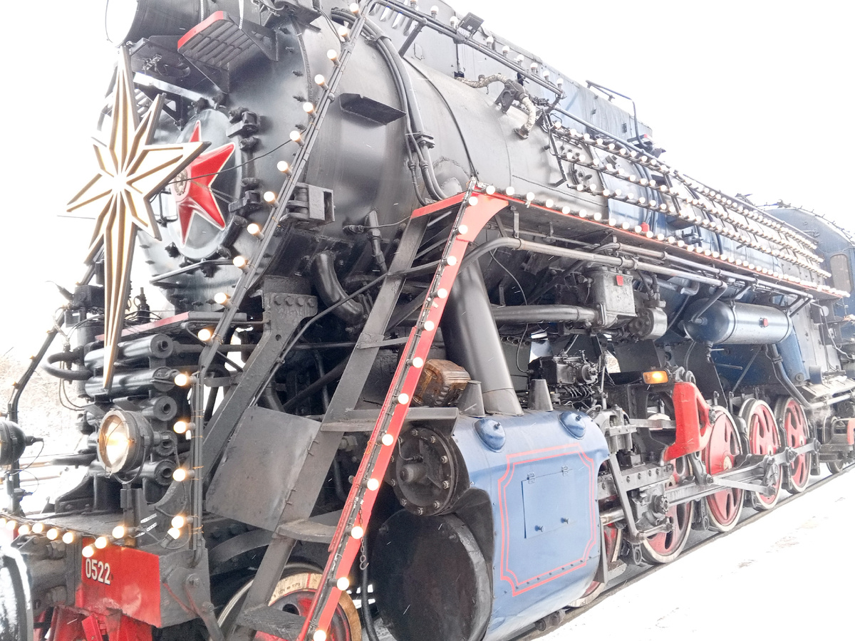 На этом поезде я поехала в Шую 😁