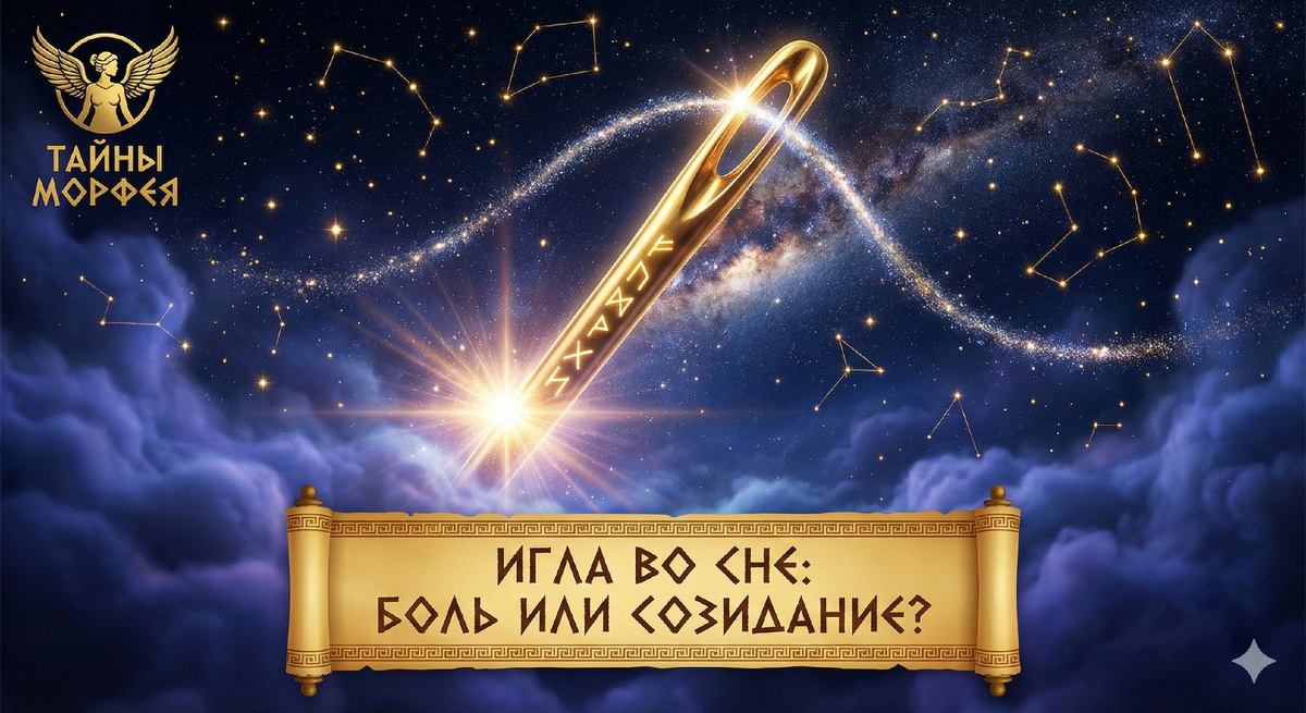 Тема Иглы — это тема Остроты и Проникновения.В сновидениях игла — это инструмент, который сшивает разрозненные части бытия или, наоборот, больно колет, напоминая о важном.Это символ Сосредоточенности. Вспомните Кощея, чья смерть была на конце иглы. Это суть, самая сердцевина проблемы.