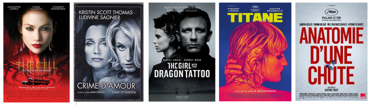 ключевые фильмы за пятилетки | коллаж автора 