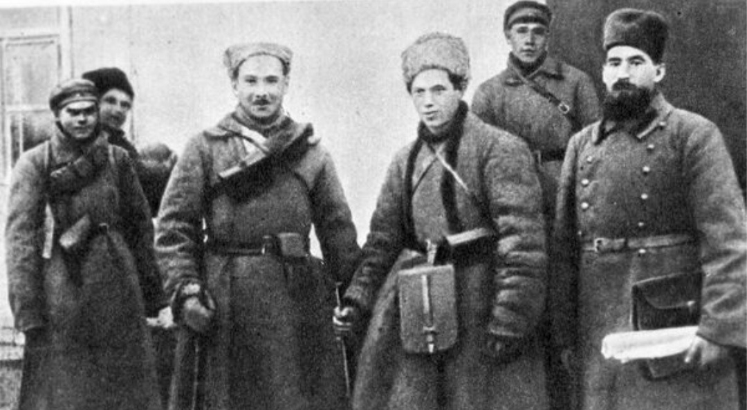 1-я Украинская советская дивизия под командованием Н. А. Щорса