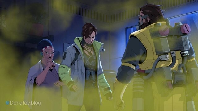    Иллюстрация легенд Крипто и Каустика