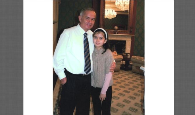 Марьям с дедушкой Исламом Керимовым