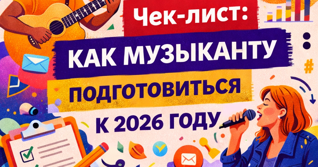 Чек-лист: как музыканту подготовиться к 2026 году