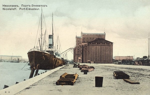 Элеватор в Николаевском порту