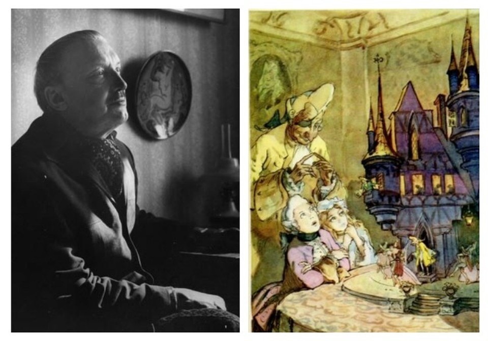    Григорий Филипповский прославился как иллюстратор книг. Фото: Национальный музей Республики Коми и из книги «Щелкунчик и Мышиный король».