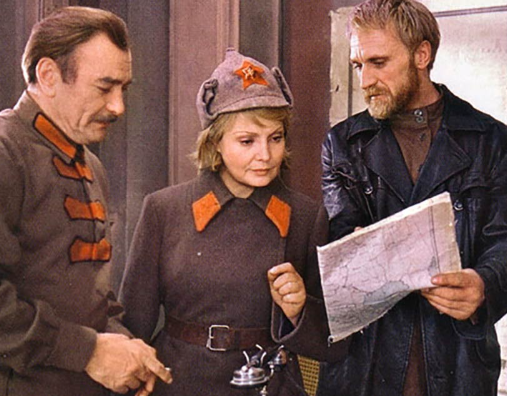 Борис Химичев и Татьяна Доронина в фильме "На ясный огонь"