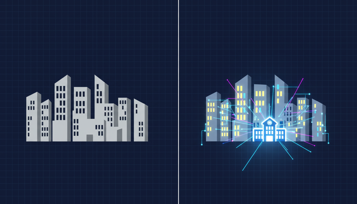 Без ОС компьютер — просто набор деталей. С ОС — это живой, управляемый город.