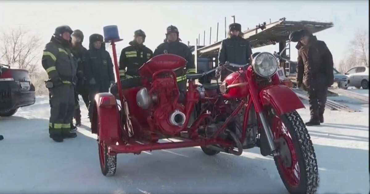    Пожарный мотоцикл «Спрут-1»   vestidv