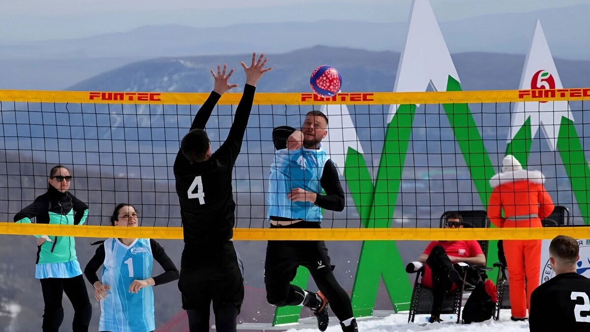    Снежный волейбол   ГЛК «Холдоми»