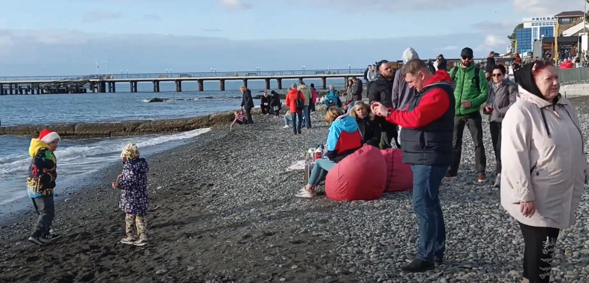 Адлер, 1 января 2025 года