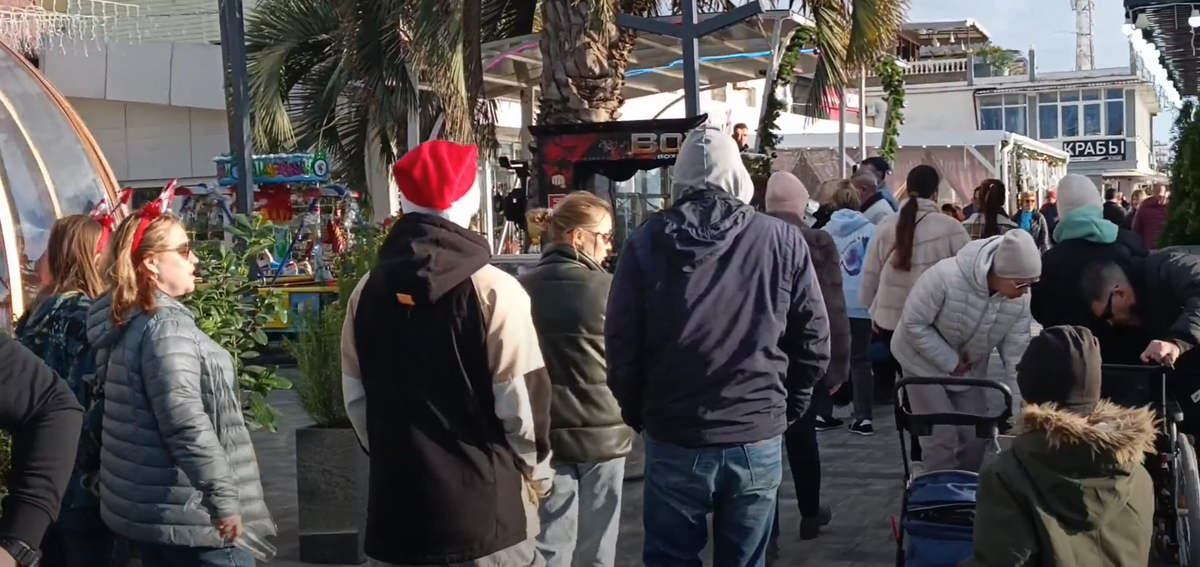 Адлер, 1 января 2025 года