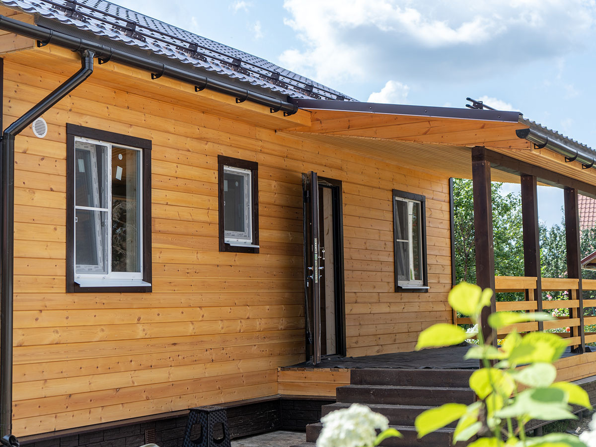 Строительство каркасного дома 7х9 за 1 месяц