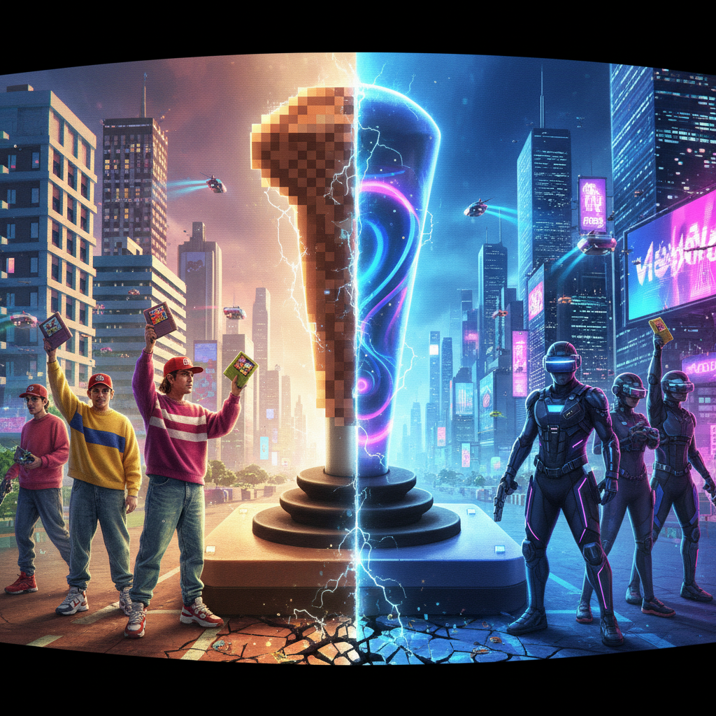 Пиксели против неона: как джойстик стал мостом между поколениями геймеров