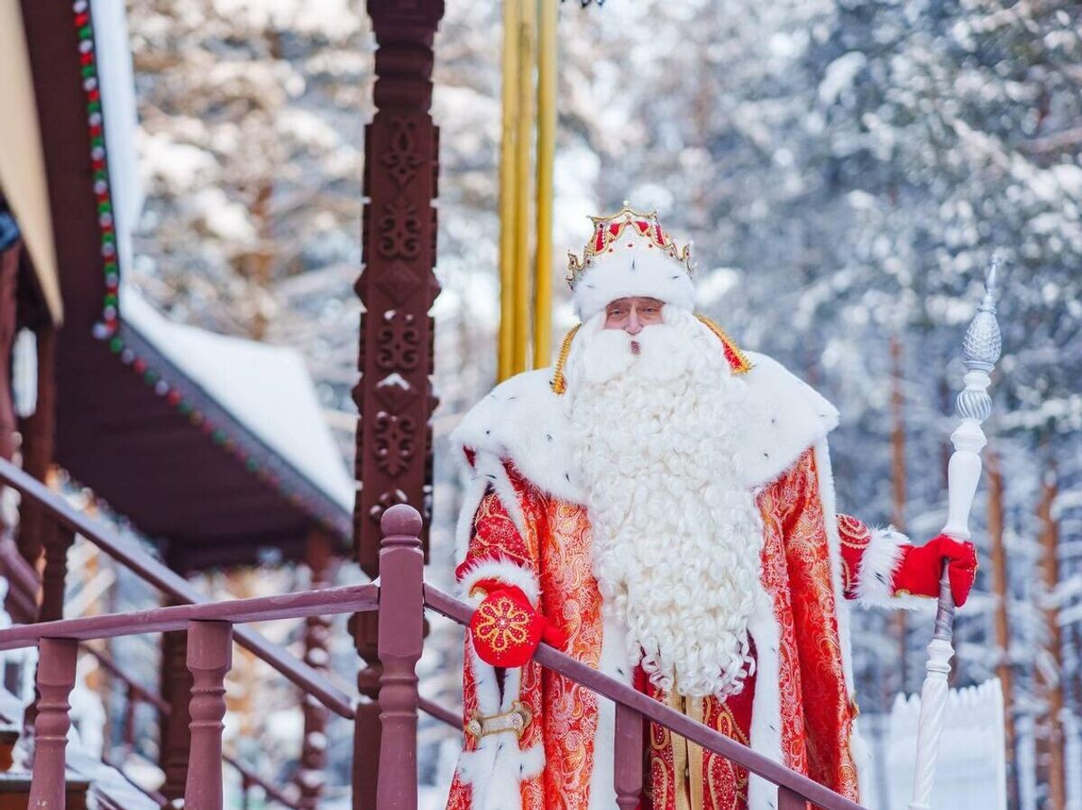    Всероссийский Дед Мороз из Великого Устюга | © Фото : Всероссийский Дед Мороз