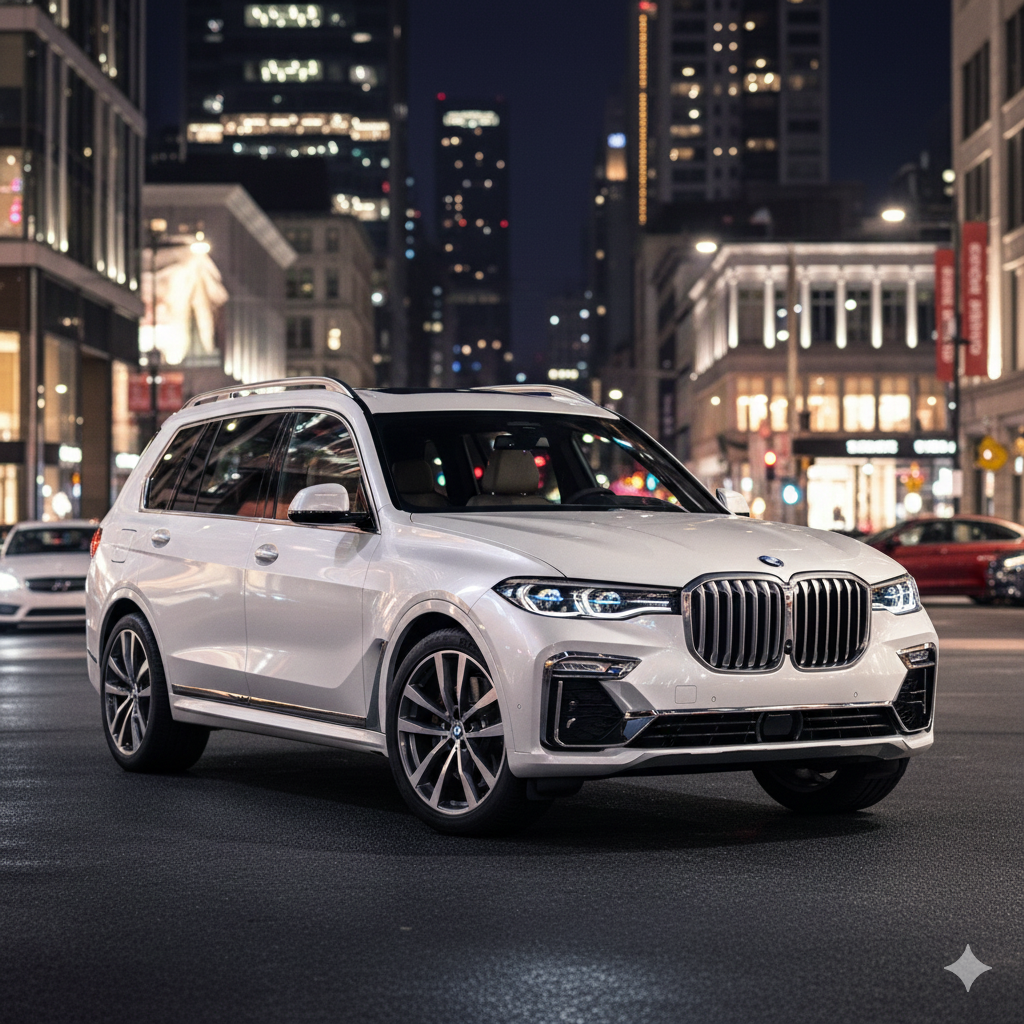 Когда речь заходит о больших внедорожниках, многие вспоминают Range Rover или Mercedes GLS. Но в 2018 году BMW представила свой ответ — X7, самый крупный, роскошный и технологичный автомобиль в истории марки.