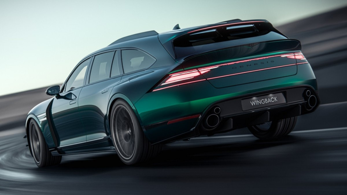 Универсалы способны обеспечить достойное разнообразие автомобильного дизайна и Genesis G90 Wingback Magma – наглядное тому подтверждение