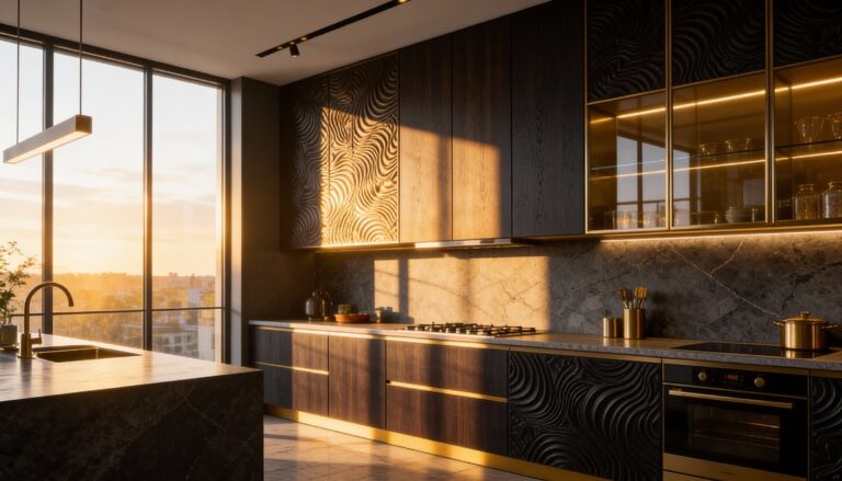    Рельефные фасады для выразительных кухонных гарнитуров Александр