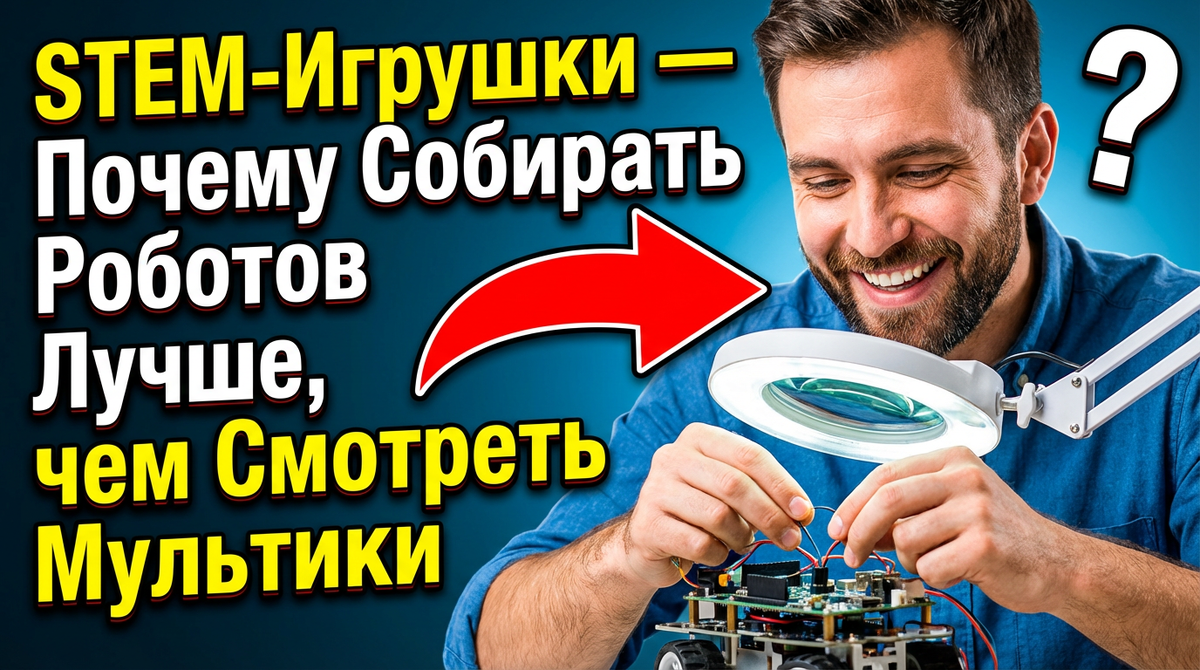 STEM-Игрушки — Почему Собирать Роботов Лучше, чем Смотреть Мультики